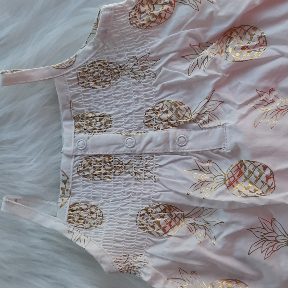 🍍GIRLS PINEAPPLE SUN DRESS